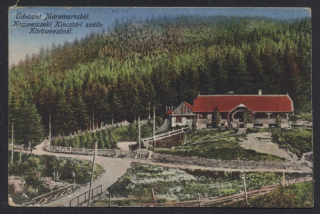 Máramarosból. Hotel Kozmescseki. Jasiňa (Kőrösmező)