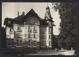 Lipová, čs. státní lázně, společenský dům