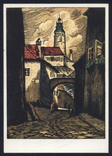 Josef Krejsa: Český Krumlov, Radniční ulička