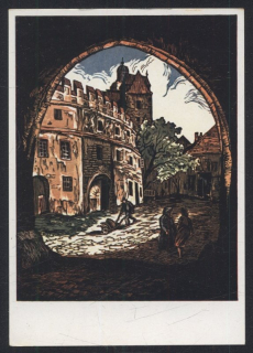Josef Krejsa: Stará literátská škola v Prachaticích