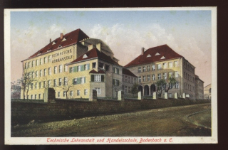 Podmokly (Bodenbach) - Technische Lehranstalt u. Handelsschule