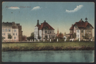 Ostrava. Vilová čtvrť.