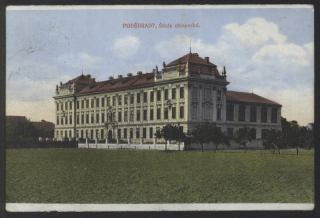 Poděbrady. Škola chlapecká.