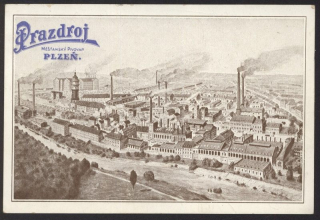 Plzeň. Měšťanský pivovar.