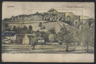Kraków. Kopiec Kosciuszki.
