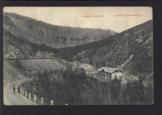 Dubí, nádraží / Kurort Eichwald, Bahnhof