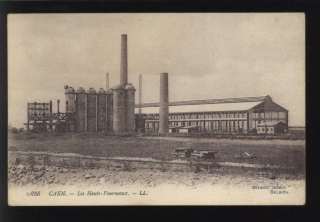 Caen. Les Hauts Fourneaux.