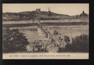 Lyon. Pont de la Guillotiere.
