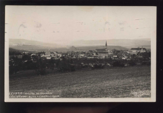 Levoča. Pohled od Calvarie.