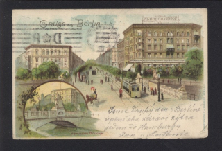 Berlin. Gruss aus Berlin (litografie)