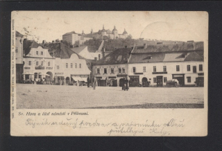 Příbram. Svatá hora u Příbrami. Náměstí.