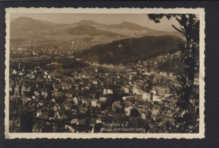 Děčín (Tetschen a. E.) Blick vom Quaderberg