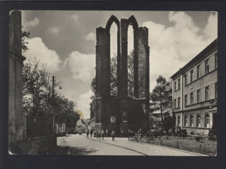 Benšov. Zbytky minoritského kláštera z roku 1246.