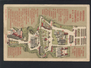 Litomyšl. Krajinská výstava východních Čech v Litomyšli 1929.