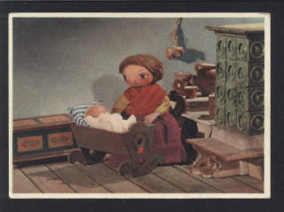 Jiří Trnka. Z loutkového filmu "Špalíček".