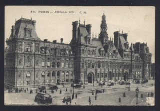 Paris. L'Hotel de Ville.