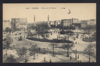 Paris. Place de la Nation.
