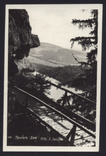Čertovo jezero. Teufels See. (Šumava)