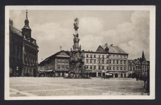 Jindřichův Hradec. Wilsonovo náměstí.