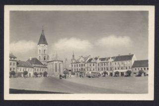 Vodňany. Náměstí Klementa Gottwalda