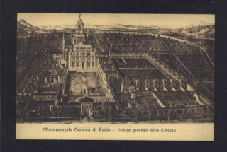Certosa di Pavia. Celkový pohled