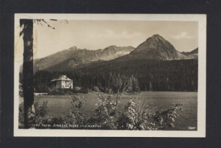 Vysoké Tatry. Štrbské pleso. Vila Maryna