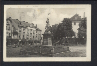 Mladá Vožice. Socha sv. Václava