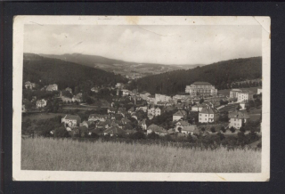 Lázně Luhačovice. Zlín. Celkový pohled