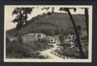 Beskydy. Letovisko Bystřička. Hotel Klenov a pension Jířava.