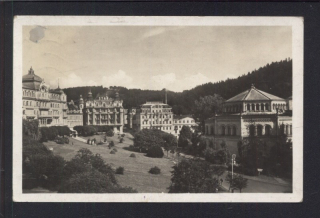 Mariánské Lázně. Náměstí přes. Klementa Gottwalda