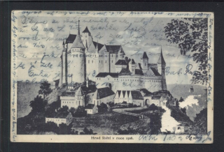 Rábí. Hrad Rábí v roce 1508