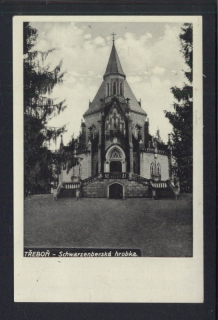 Třeboň. Schwarzenberská hrobka
