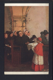 Le pain bénit. Musée du Luxembourg (Pascal-Adolphe-Jean Dagnan-Bouveret)