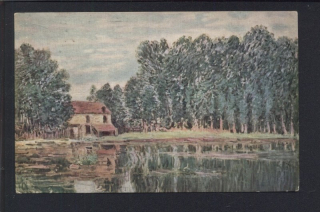 Les bords du Loing. Musée du Luxembourg. (A. Sisley)