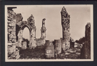 Montfaucon d'Argonne. Les Ruines de la belle Eglise Paroissiale