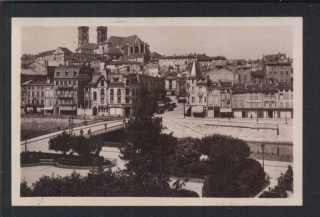 Vue générale sur le pont Beaurepaire et le quai de Londre
