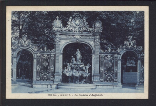 Nancy. La Fontaine d'Amphitrit