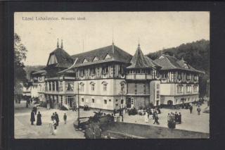 Luhačovice. Lázně Luhačovice. Minerální lázně