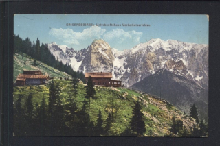 Kaisergebirge. Unterkunftshaus Vorderkaiserfelden