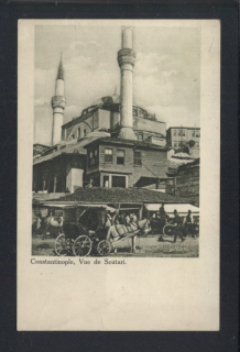 Turecko. Constantinople, Vue de Scutar