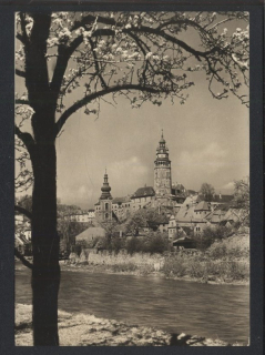 Český Krumlov. Jarní motiv