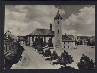 Dobřany. Náměstí Dukelských hrdinů