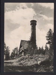 Sušicko. Rozhledna na Svatoboru (Šumava)