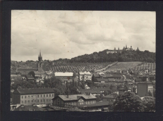 Příbram. Pohled na staré město.