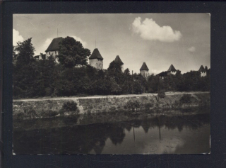 Nymburk. Městské hradby