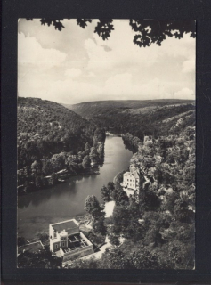 Znojmo. Pohled do údolí Dyje