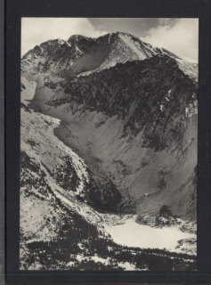 Vysoké Tatry. Popradské pleso. Pohľad do doliny Zlomísk. Tupá. Končistá. Stalinov štít
