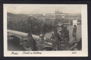 Praha. Pohled na Hradčany