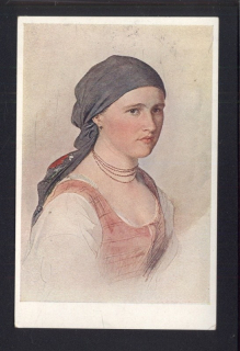 Josef Mánes - Děvče z Karvinné