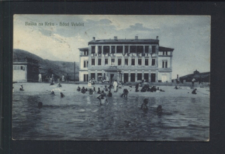 Baška na Krku. Krk. Hotel Velebit